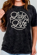 Lake Life Mineral Graphic Tshirts