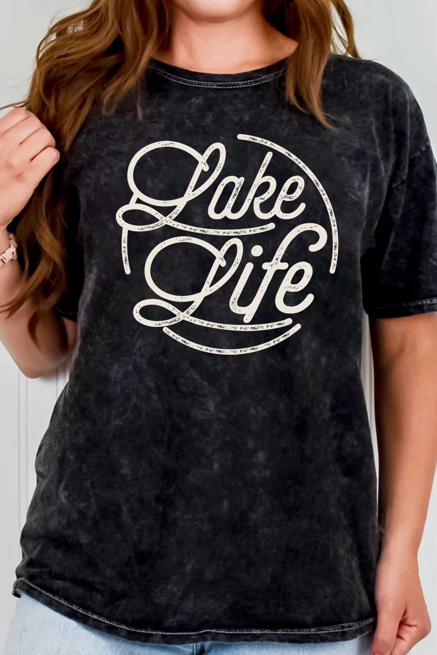 Lake Life Mineral Graphic Tshirts