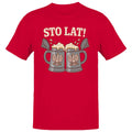 Sto Lat Polish Beer Mug Men's T-Shirt