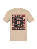 Coastal Times Ocean Vibes Art Men's T-Shirt