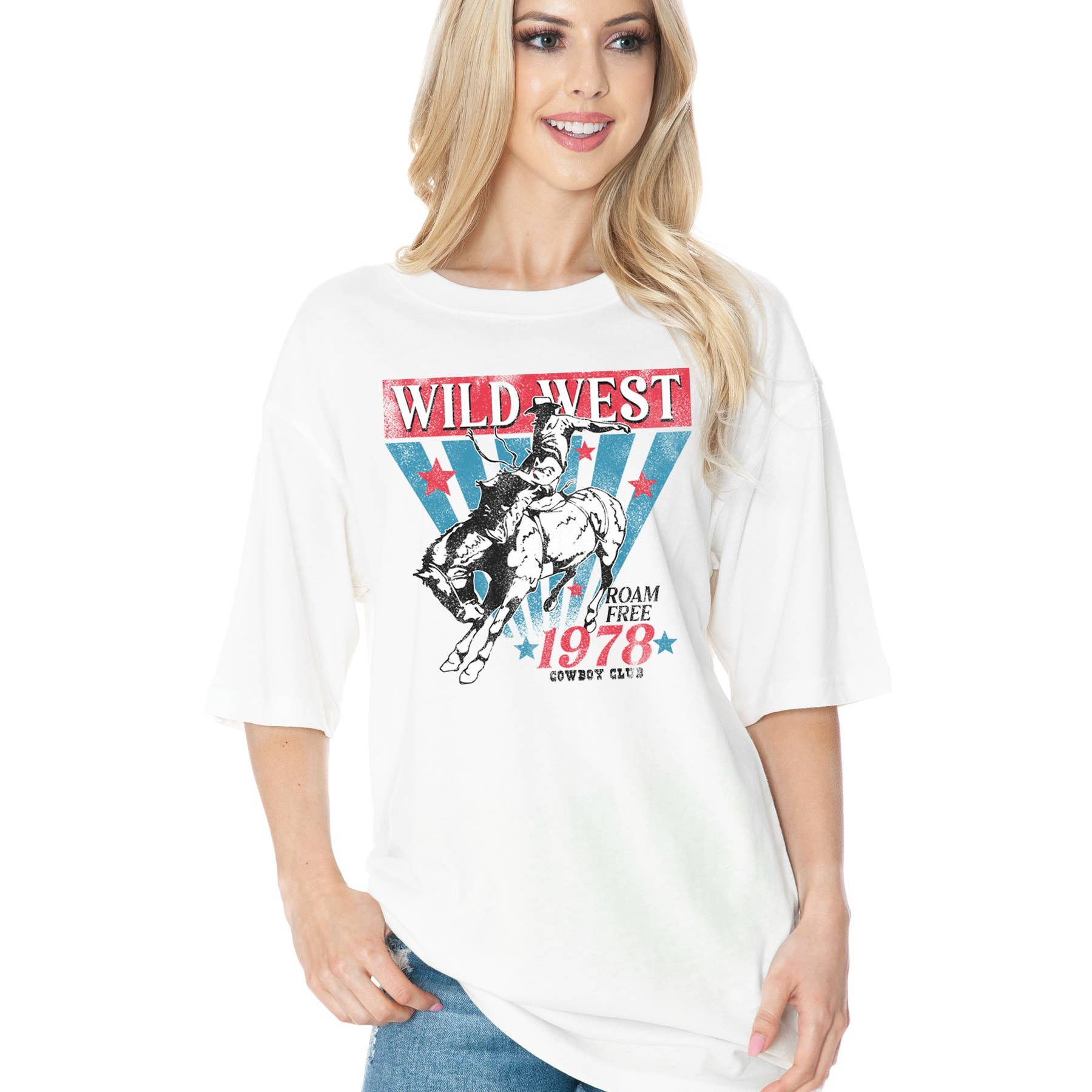 Unisex  Oversized - Wild West