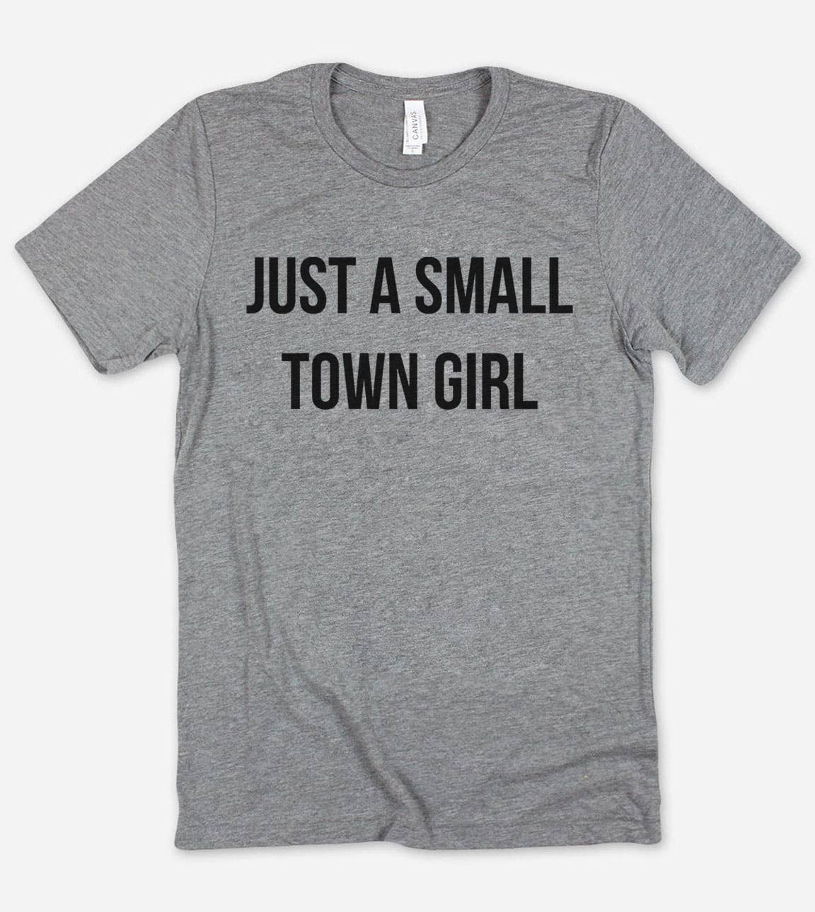 Just A Small Town Girl - Funny Cute Nerd T-Shirt
