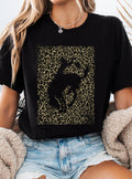 Leopard Rodeo Cowboy Graphic Tshirts