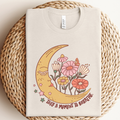 Breathe Boho Moon Graphic Tee