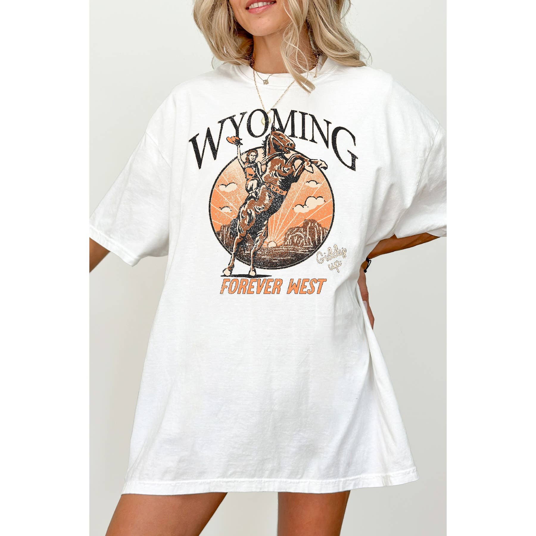 Wyoming- Oversized Unisex T Shirt