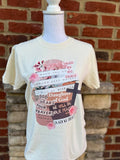 Jesus Collage On Comfort Colors Ivory
