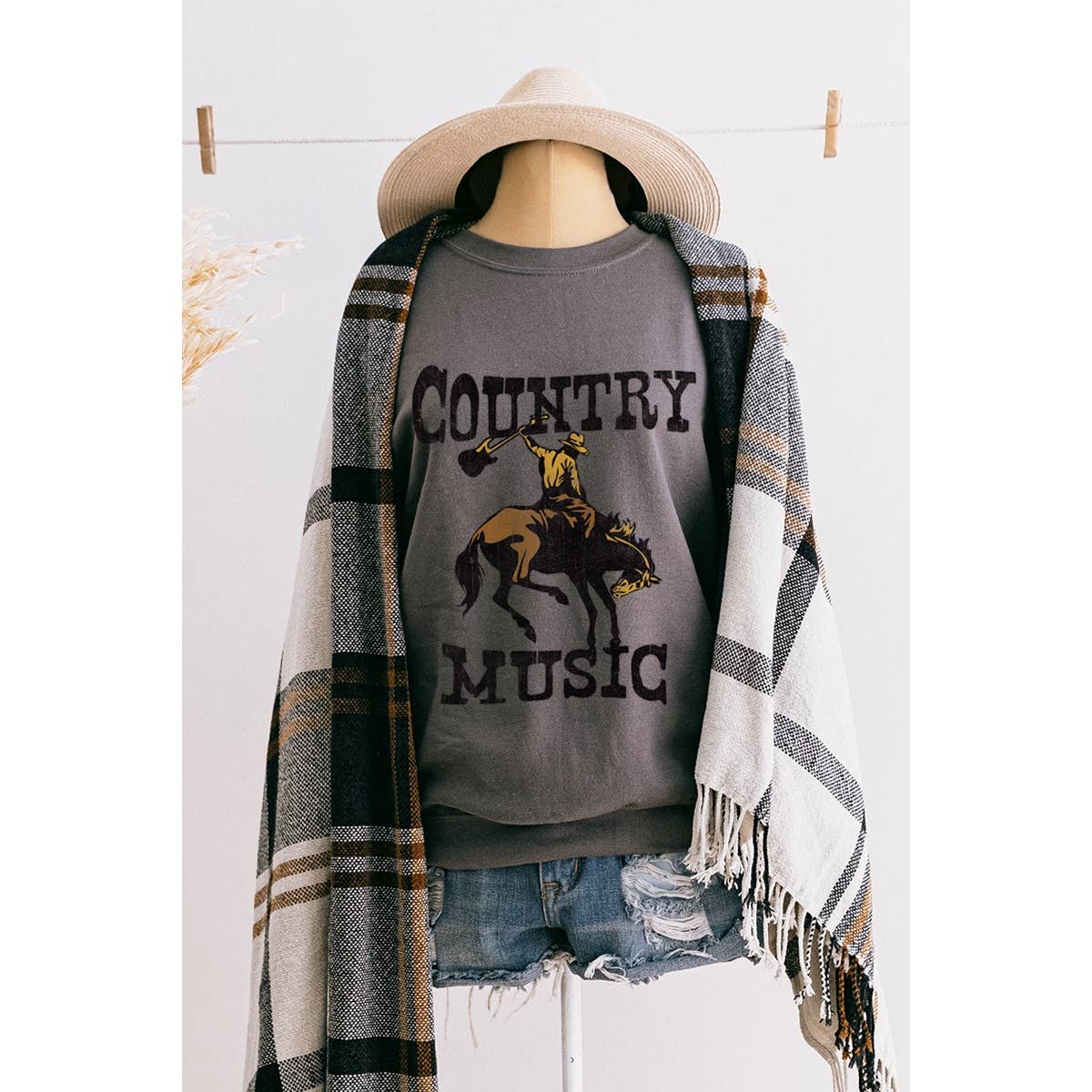 Vintage Western Graphic Sweatshirts