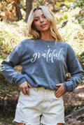 Grateful   Graphic Sweatshirt