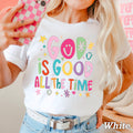 God Is Good All the Time Christian T-Shirt | Comfort Color
