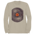 Vinyl Record Silhouette Men's Sweatshirt