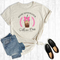 Retro Mom Overcaffeinated Club Graphic Tee