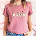 Valentine Ghosts, Love, Super Soft Tshirt, Valentine's Day