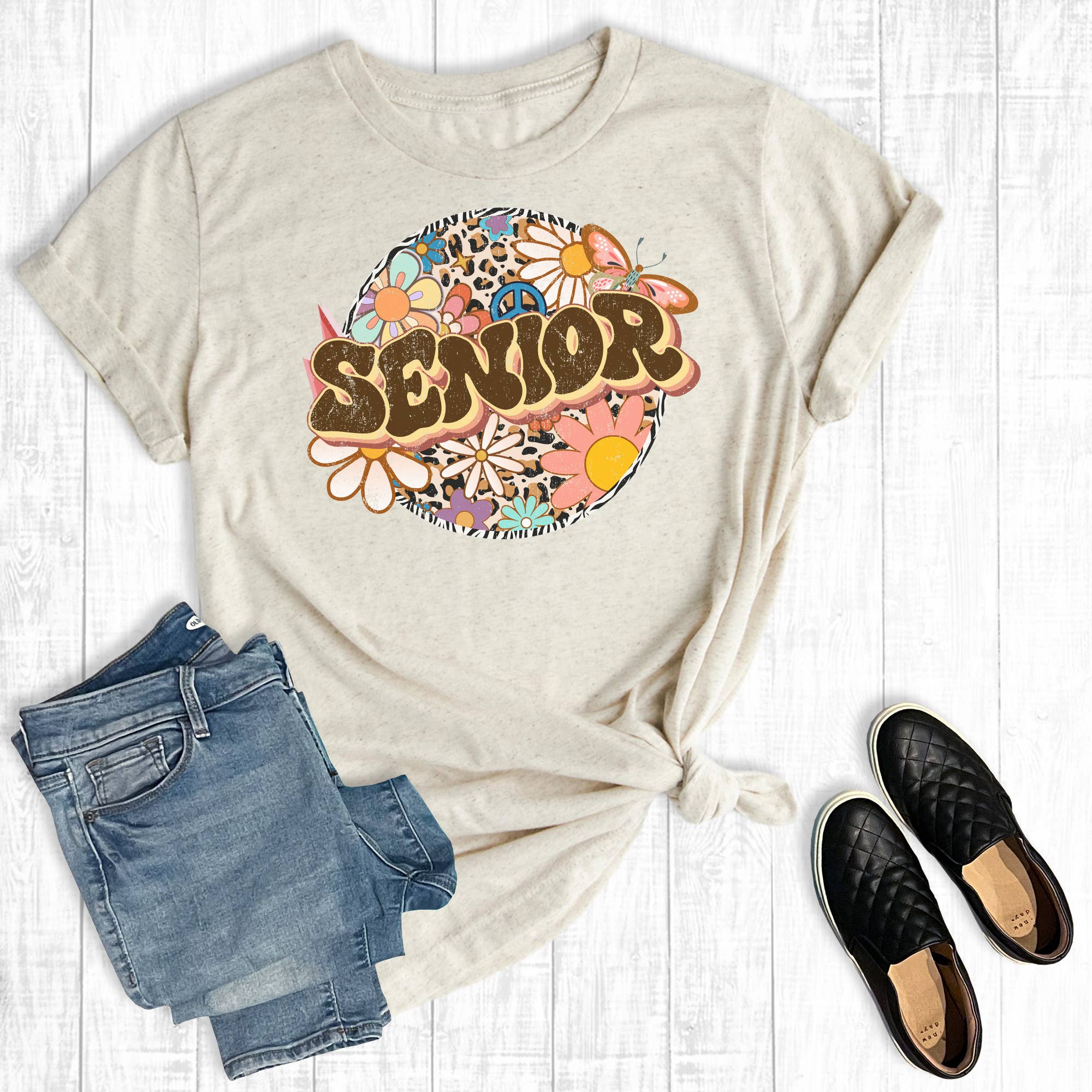 Retro Senior Circle Graphic Tee