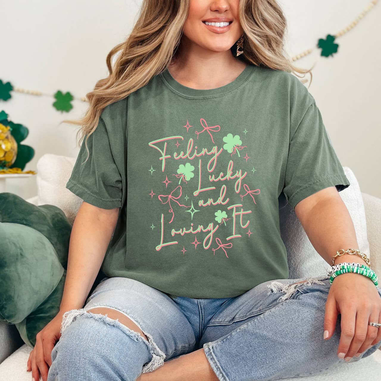 Feeling Lucky and Loving It Tee