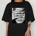 Jungkook Sweatshirt Trendy Design with Jk Covering Eyes