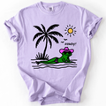 Hot Girl Summer, Funny Frog, Howdy, Beach Sunshine T-Shirt
