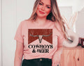 Cowboys and Beer Country Music - Western Beer America Shirt