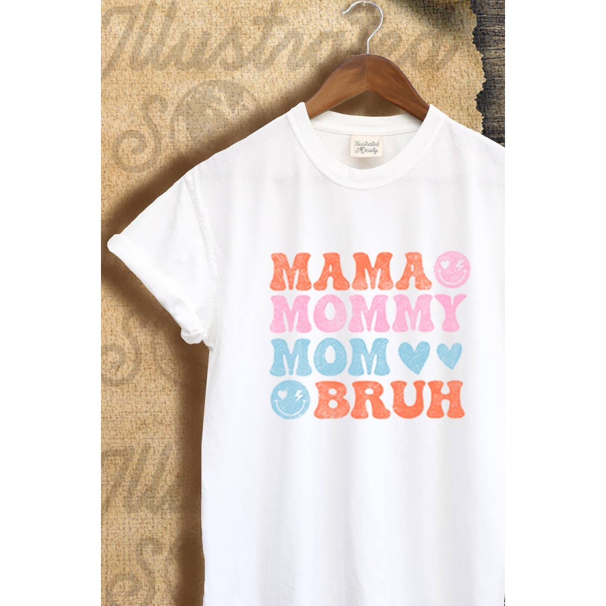 Mama Mommy  Vintage Graphic  Tee