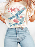 Nashville Tennessee Eagle Graphic Tshirts