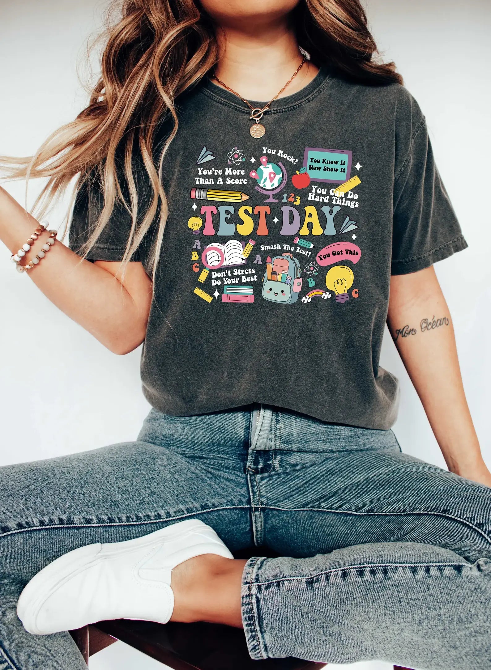 Test Day T-Shirt, Funny School Shirt, Teacher Shirt