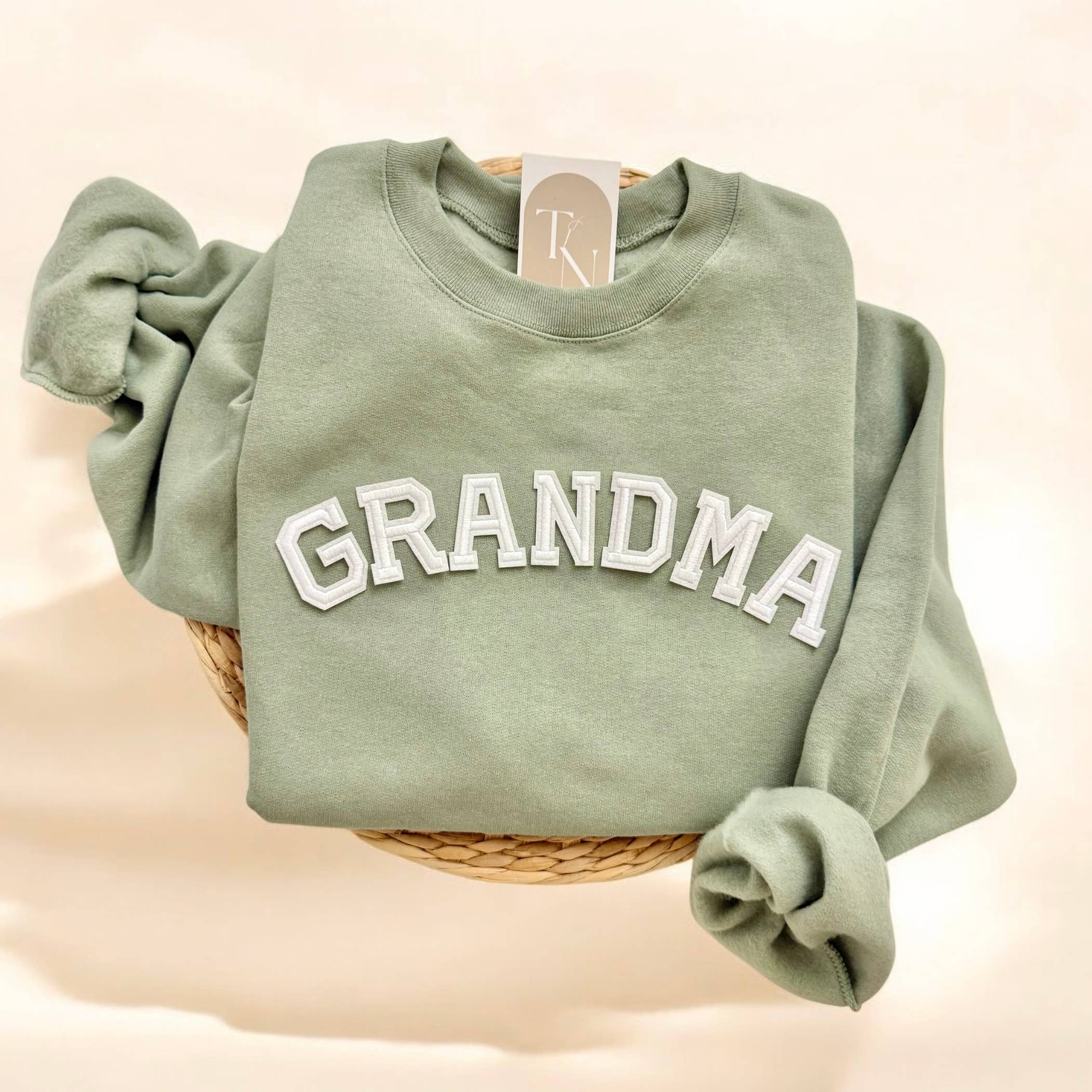 Grandma Crewneck Sweatshirt, Grandma Mother’S Day Gifts