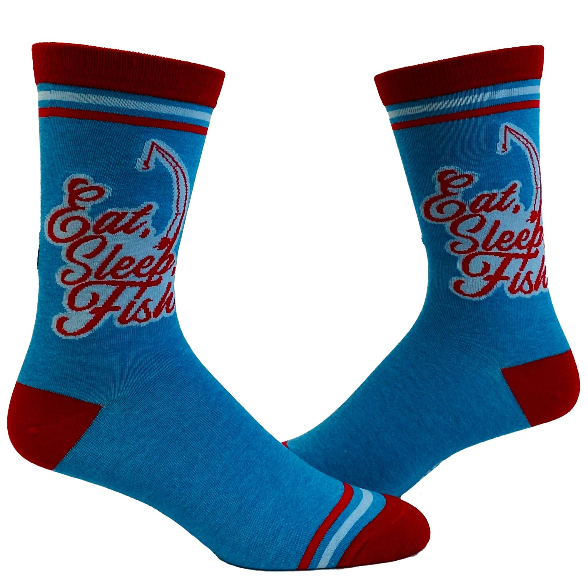 Men's Eat Sleep Fish Socks