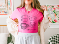 Coffee Lover Club Graphic Tee | Summer Tee