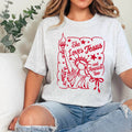 She Loves Jesus and America | July 4th Graphic Tee | Gildan