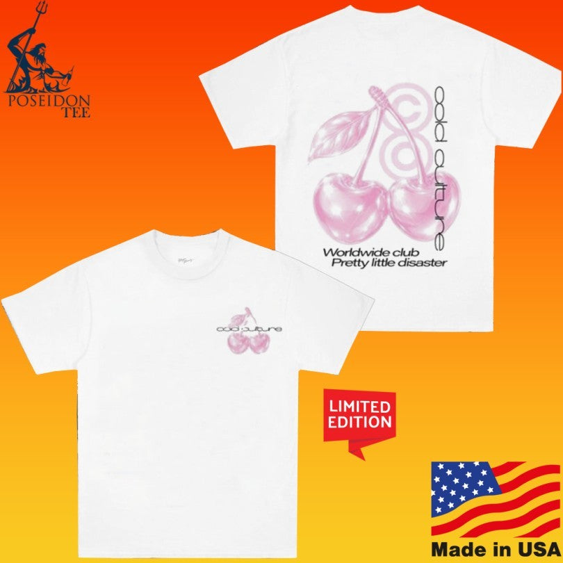 Cold Culture Worldwide Club Pretty Little Disaster Berry T-shirt