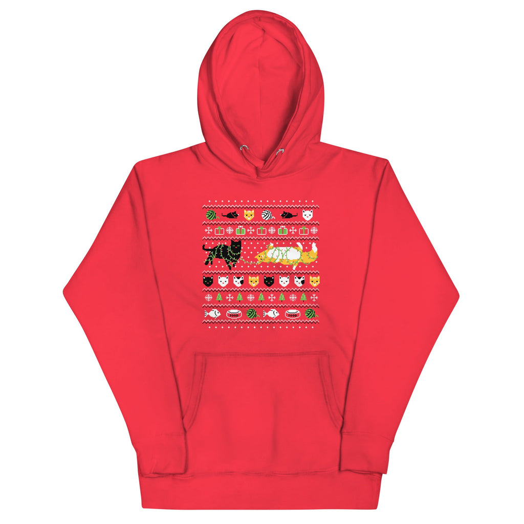 Ugly Cat Sweater Unisex Hoodie
