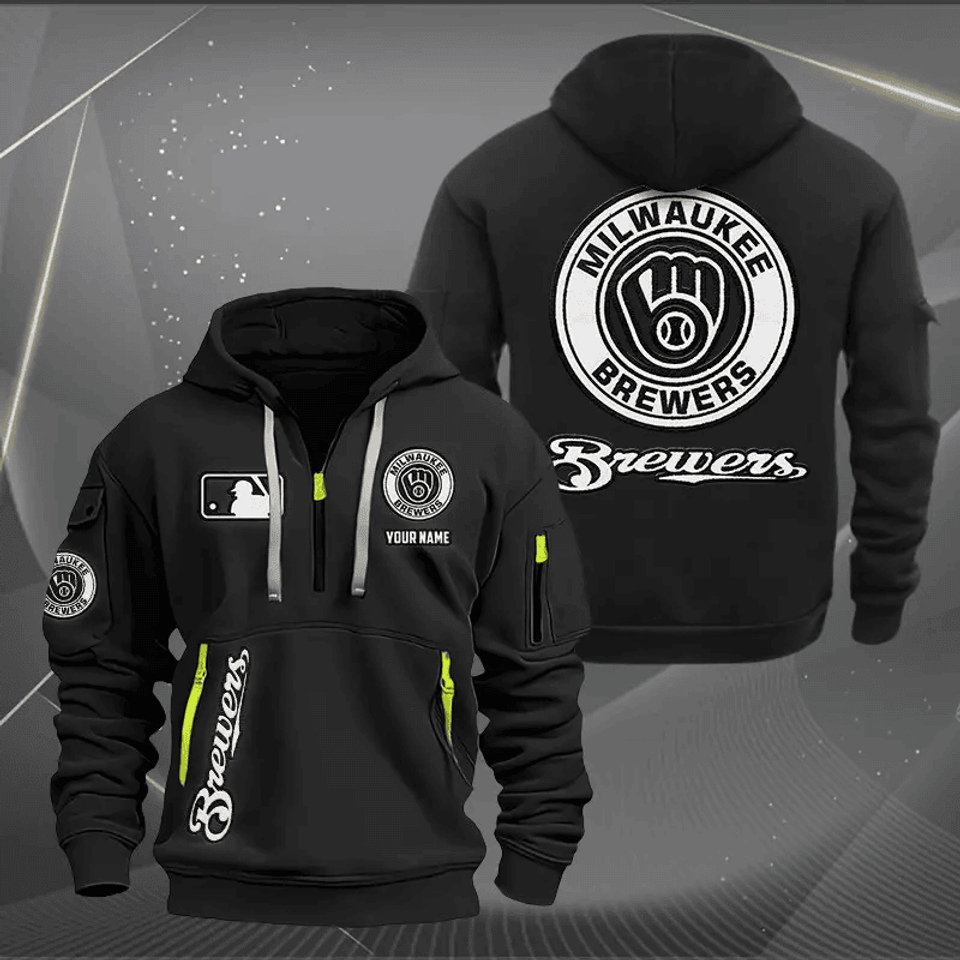 Milwaukee Brewers Tactical Zip Hoodie
