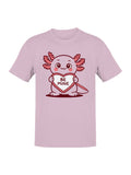 Cute Axolotl Valentine Art Men's T-Shirt