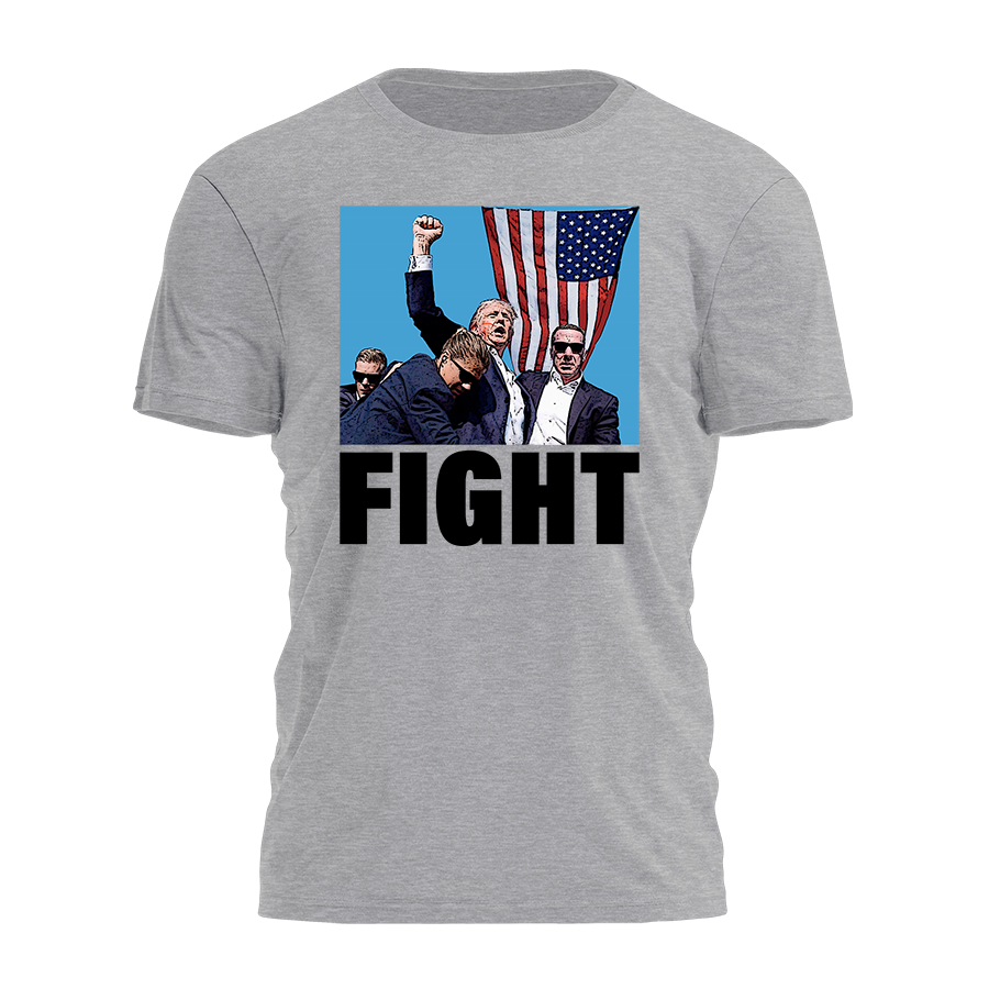 Trump Fist Bump - Fight Tee - 2733