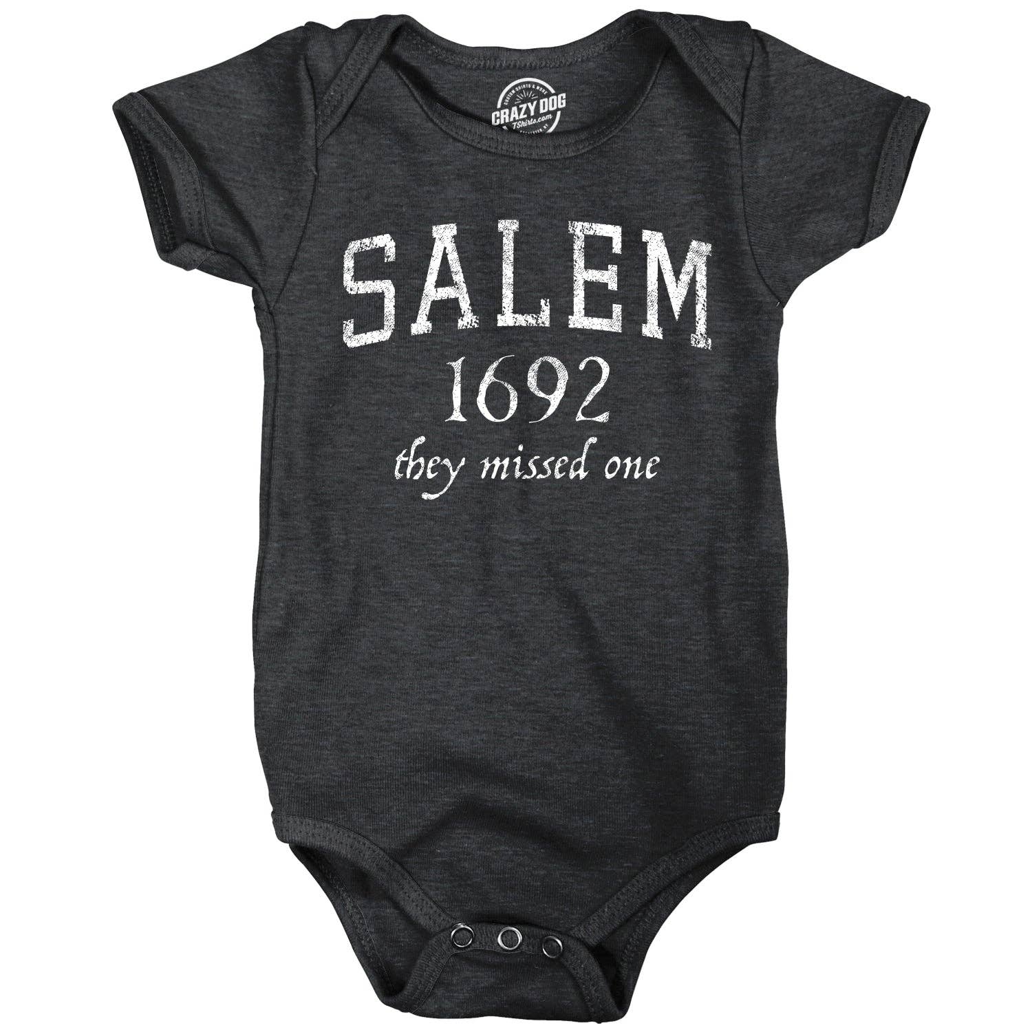 Salem 1692 They Missed One Baby Bodysuit