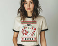 67 Ugly Christmas Sweater Meme Funny Ringer Shirt