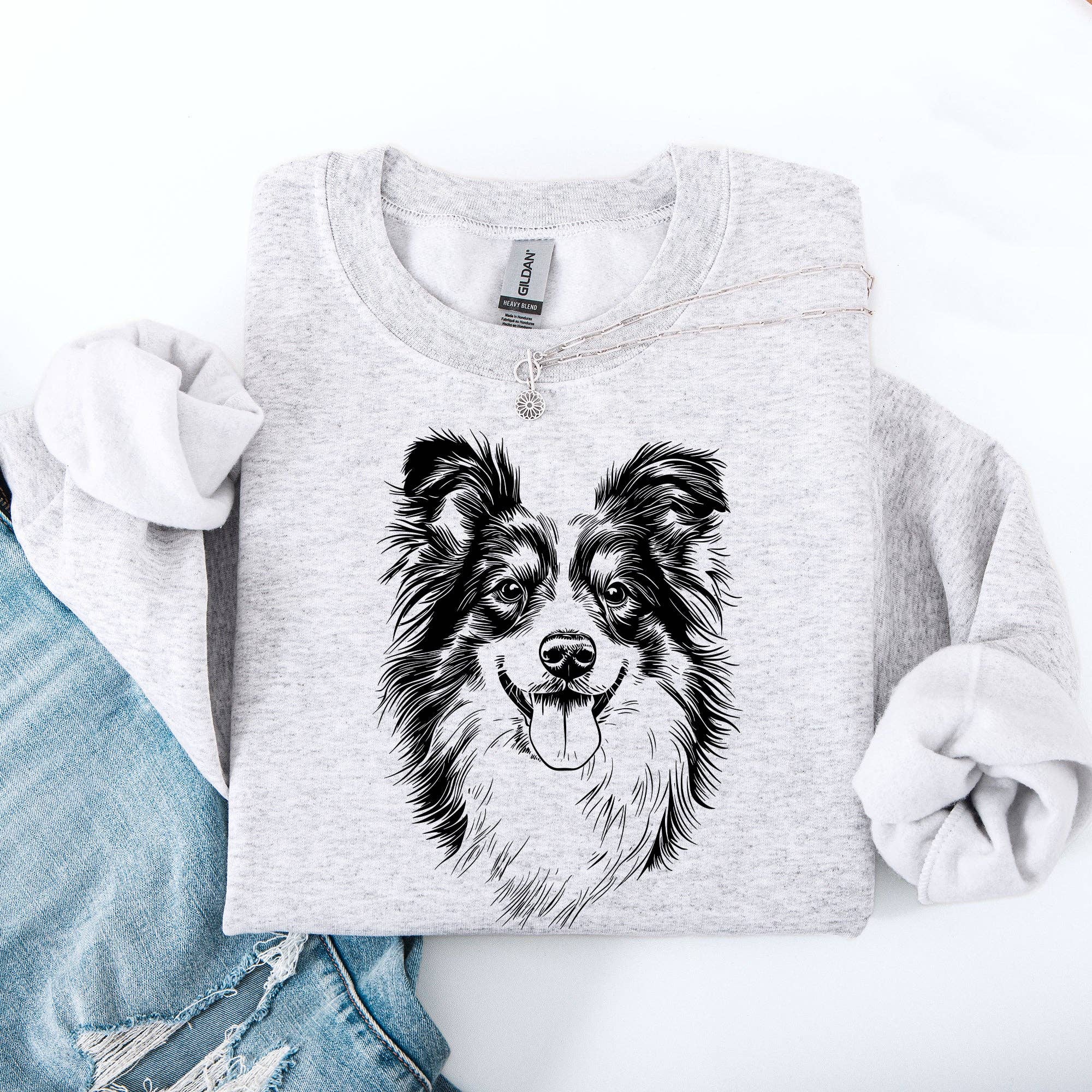 Sheltie, Shetland Sheepdog Pet Dog Breed Sweatshirt