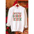Christmas Cookie Tester Graphic Sweatshirts