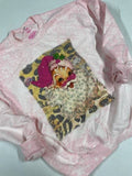 Vintage Santa Pink