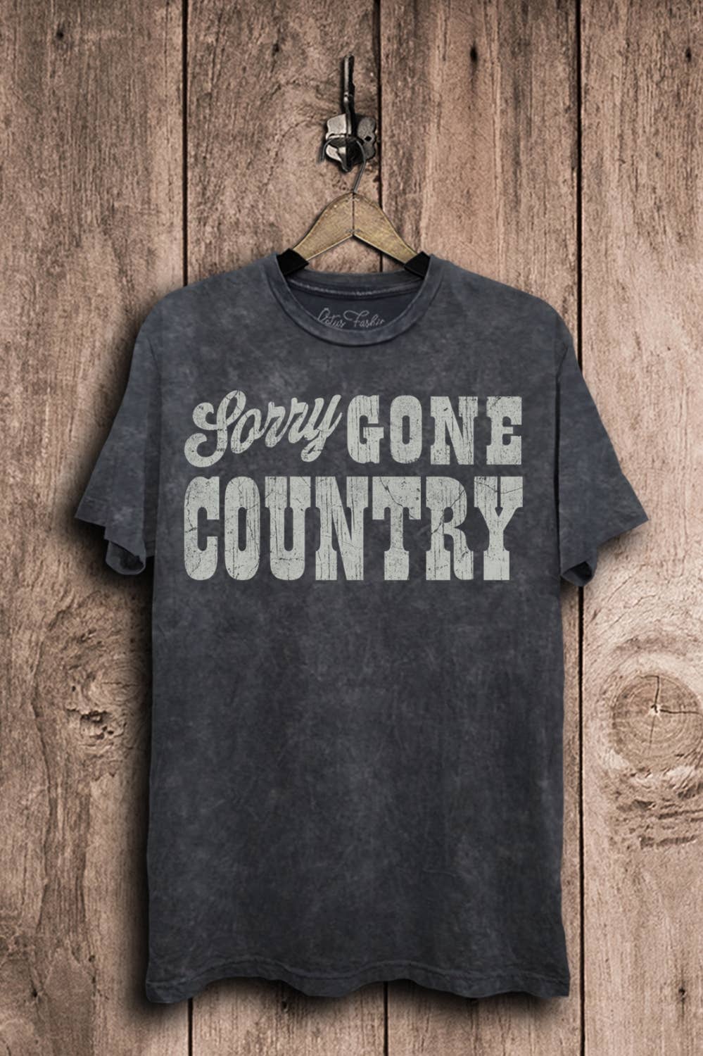 Sorry Gone Country Graphic Top