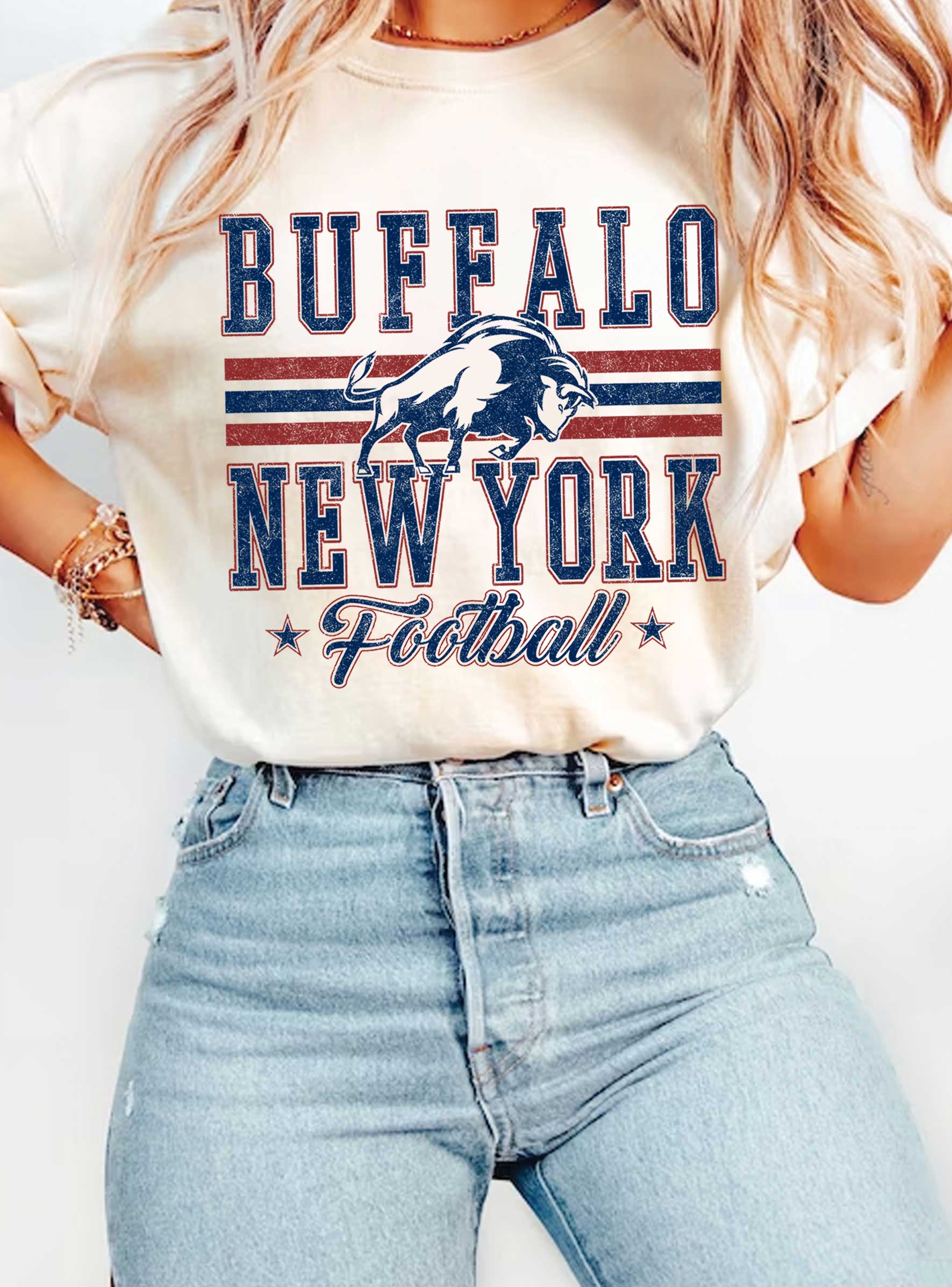 Buffalo New York Football Graphic Tshirts