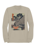 Capybara Ramen Art Print Men's Sweatshirt