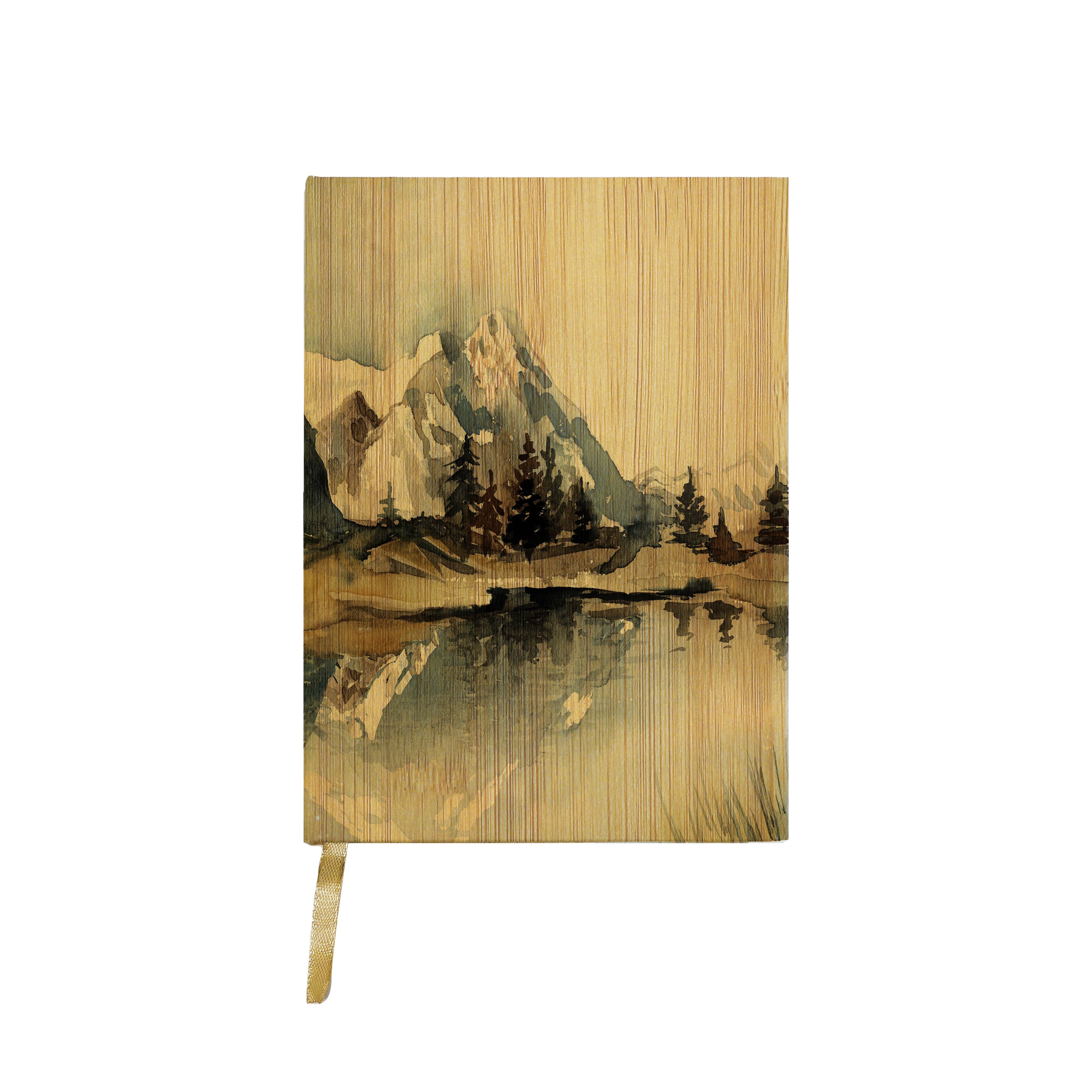 Watercolor Mountain Landscape Journal