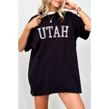 Utah Vintage Graphic Oversized Tee
