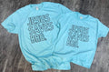 Jesus Saves Bro. On Purist Blue Tee