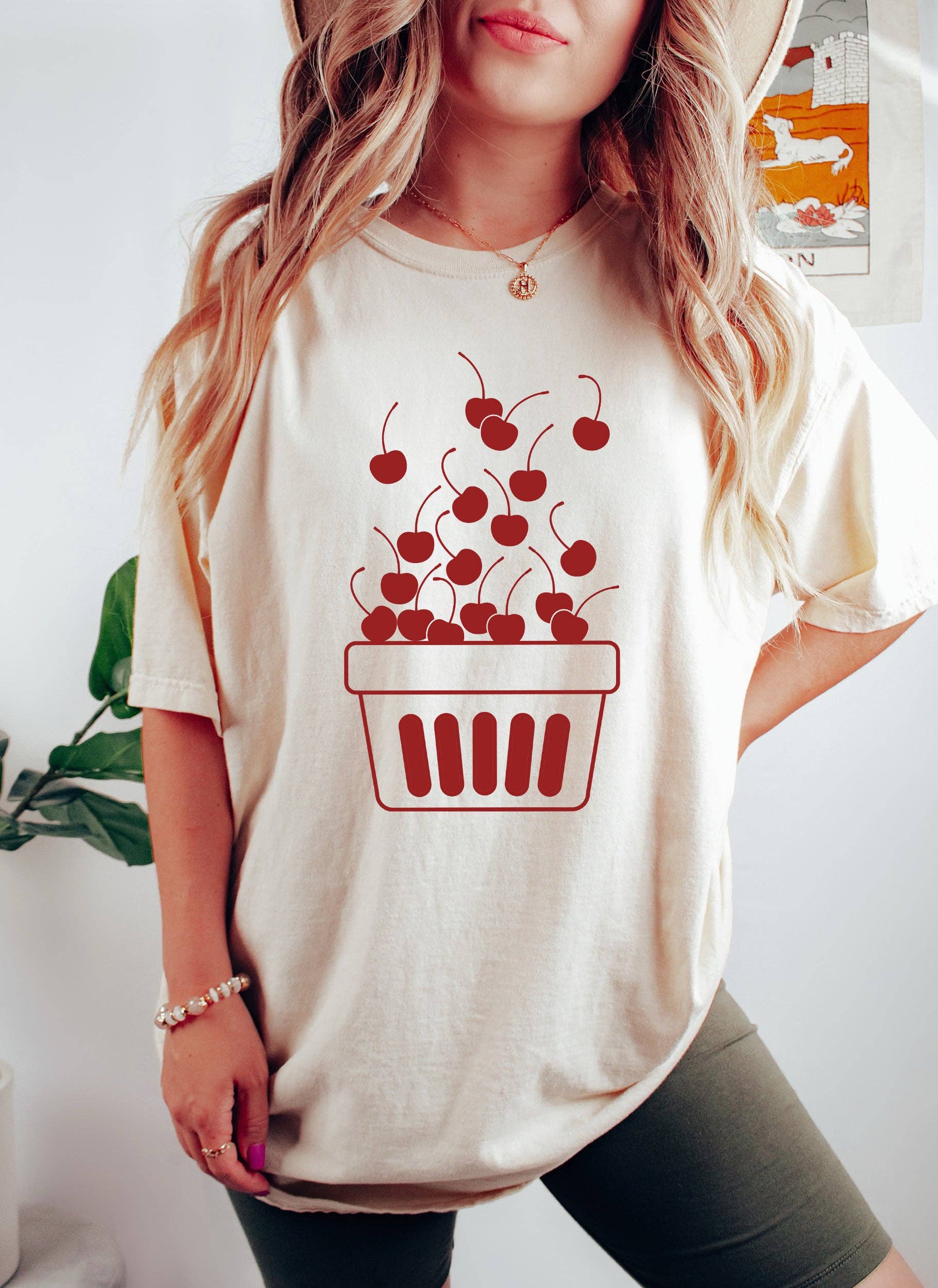 Cherries in A Basket T-Shirt
