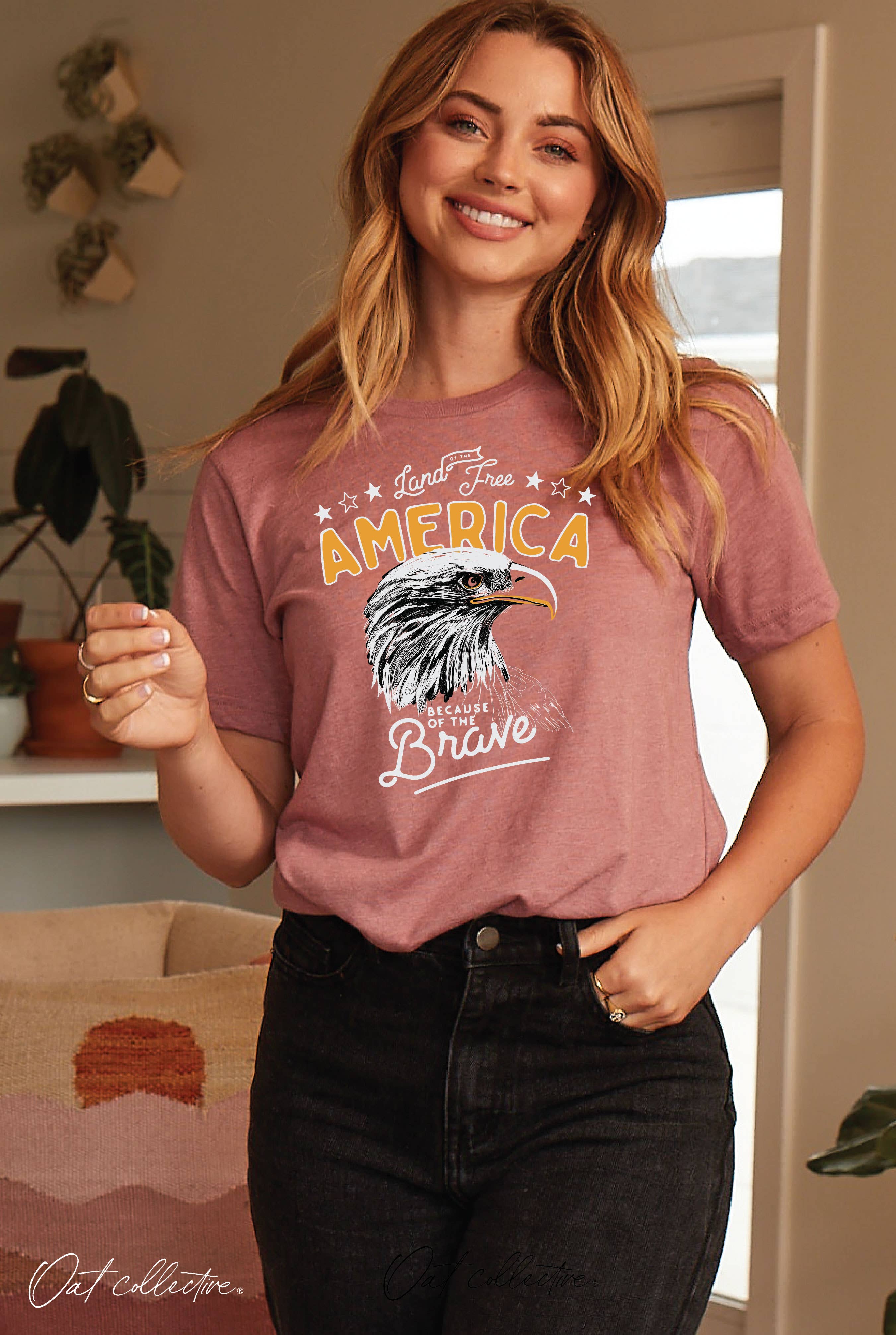 Land of the Free Graphic T-Shirt