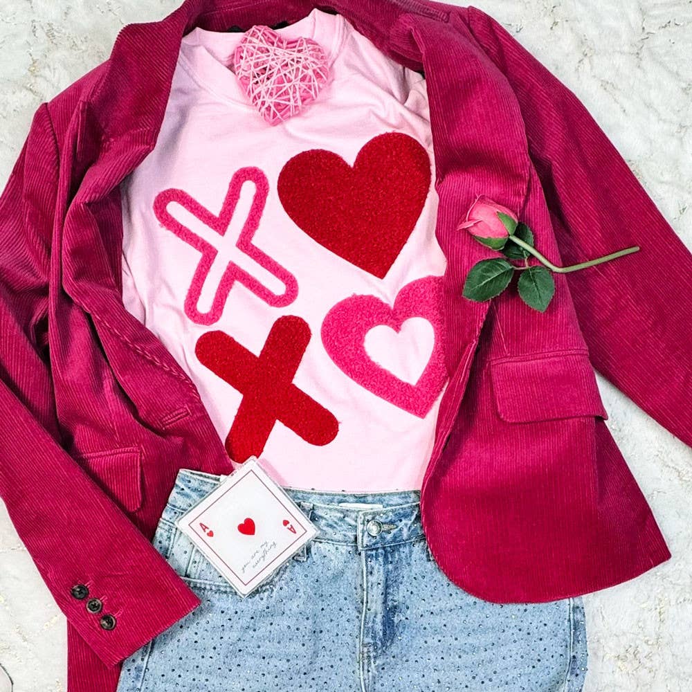 Xoxo Fluffy Valentine's Day Tee