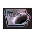 Iowa Black Hole Postcard