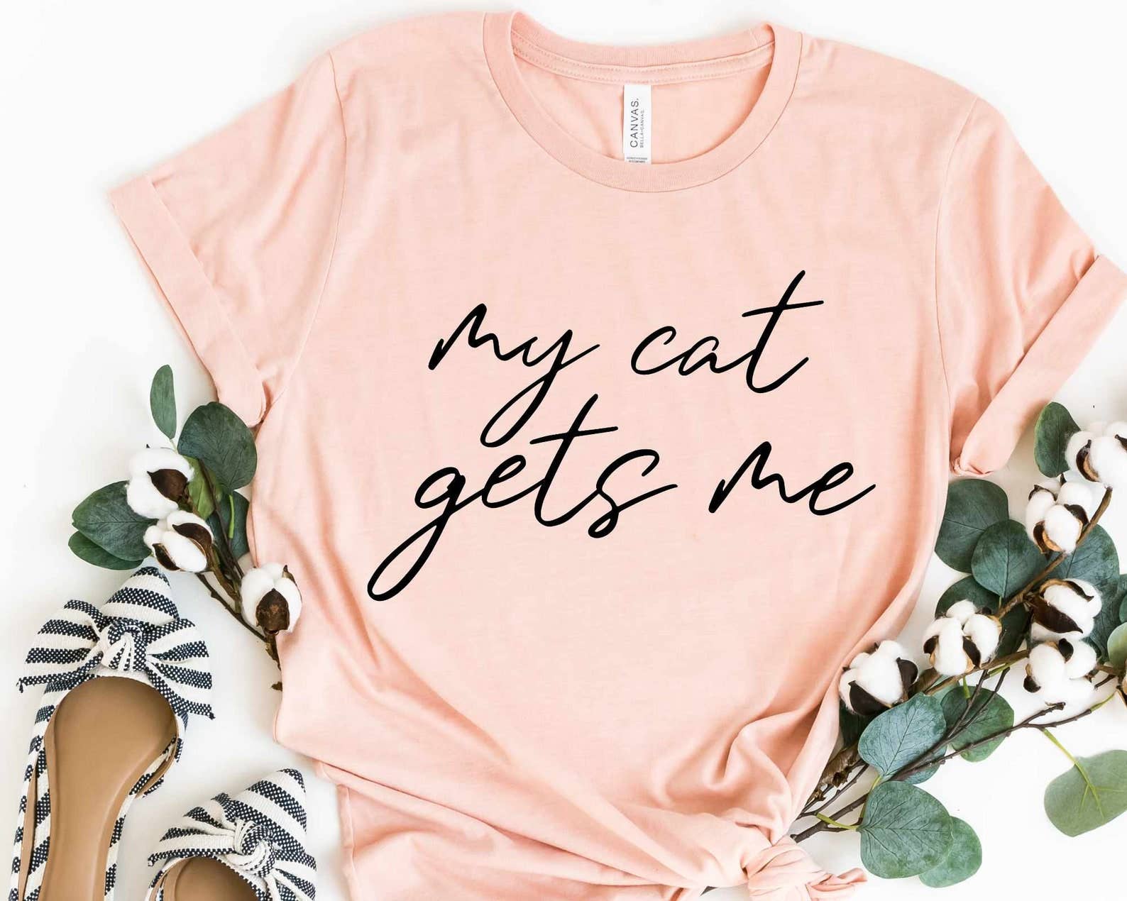 My Cat Gets Me T-Shirt