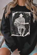 Nashville Country Music Graphic Brushed Sweatshirts